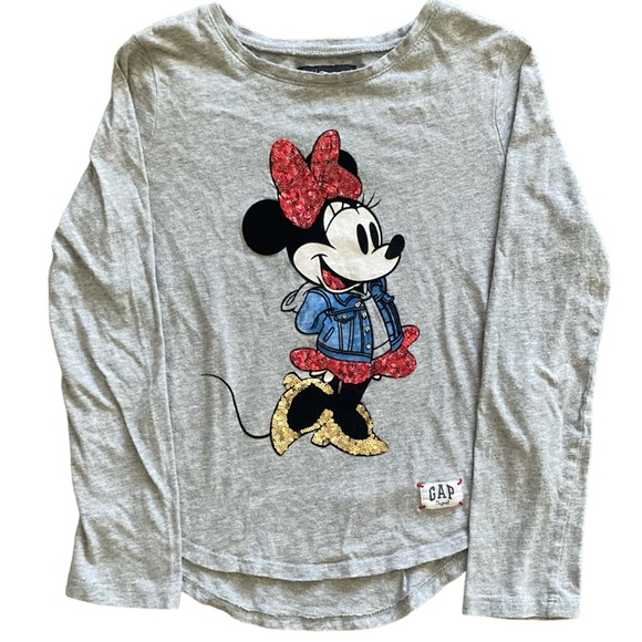 Gap Kids Other - Disney Minnie Mouse Limited Edition Long Sleeve Shirt, Kids size M (8-9)